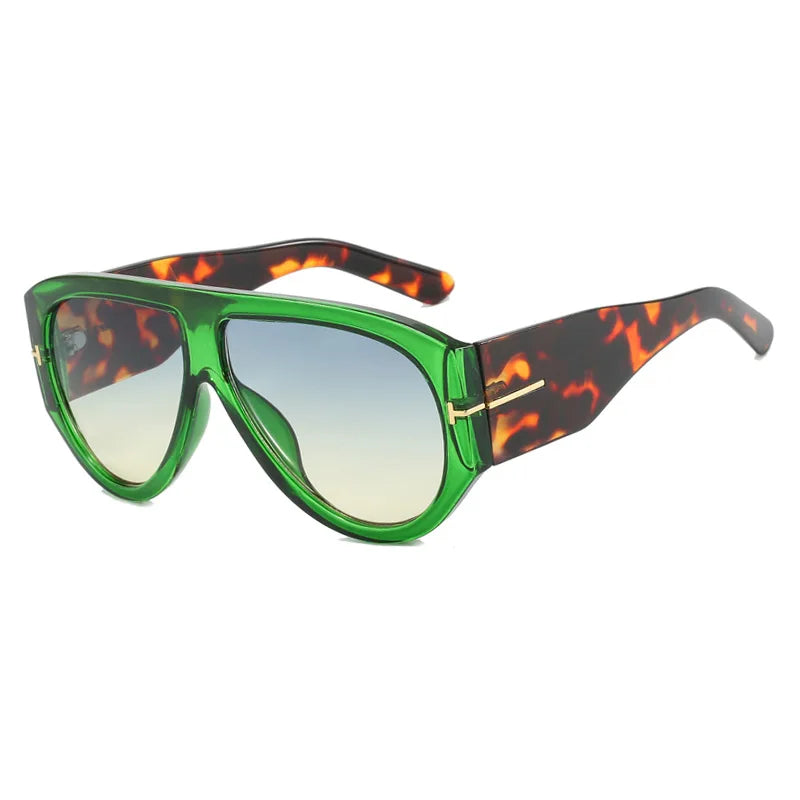 Trendy 2025 Oversize Aviator Glasses