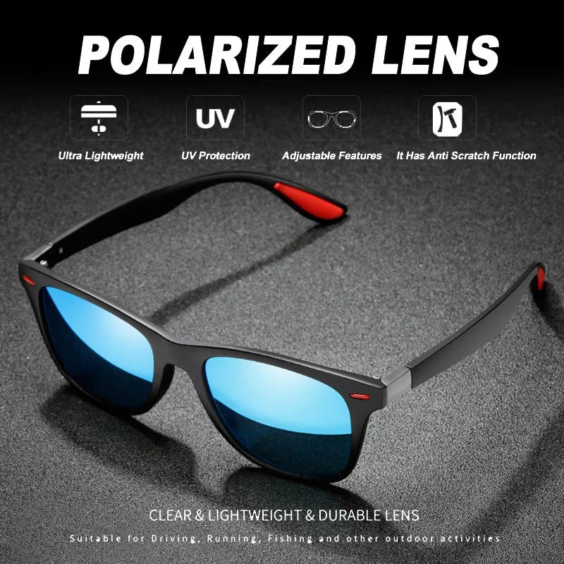 2025 Night Vision Glasses PC Frame Polarized Sunglasses Men Women Outdoor Sport Sun Glasses Day Night Vision Driver Night Glasses Goggles