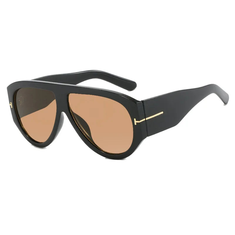 Trendy 2025 Oversize Aviator Glasses