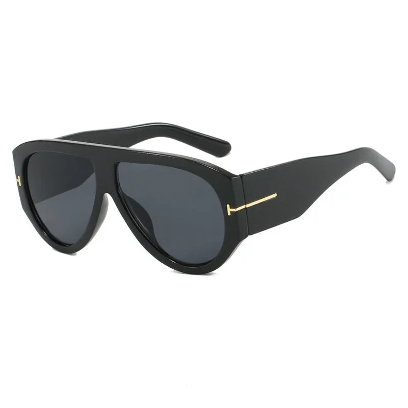 Trendy 2025 Oversize Aviator Glasses