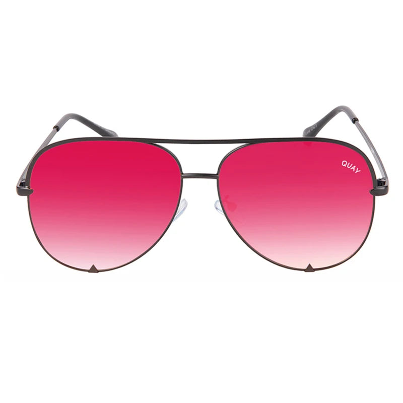Quay Pilot Sunglasses for Women with Metal Frame Brand Design Viral Trending Sun Glasses, Eye Catching for All Seasons