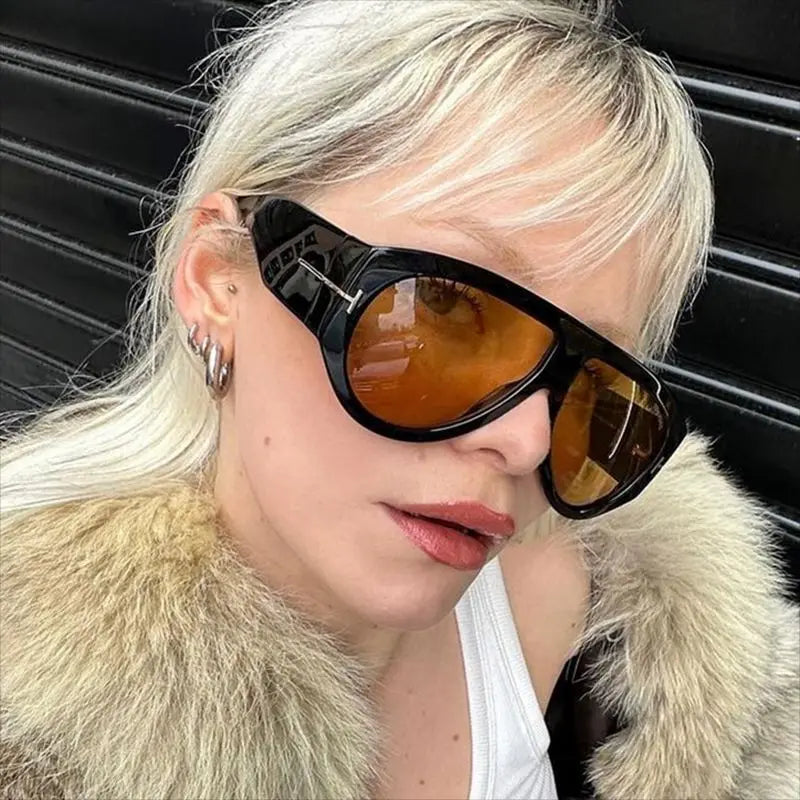 Trendy 2025 Oversize Aviator Glasses