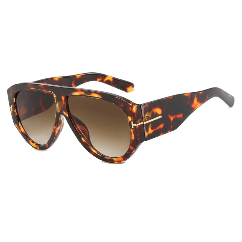 Trendy 2025 Oversize Aviator Glasses