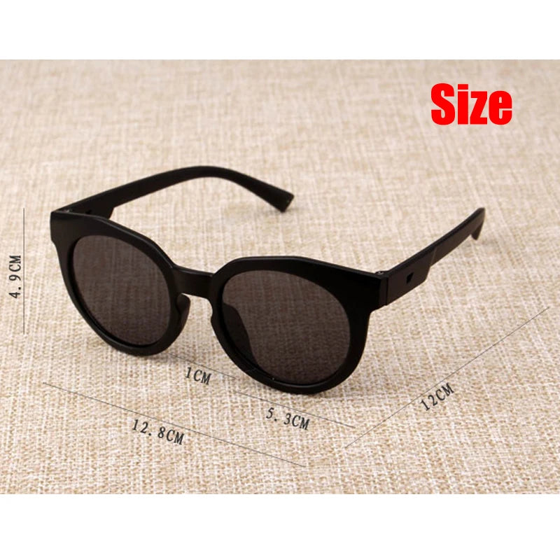 2025 Kids Sunglasses Colorful Reflective Mirror Hot Sale Boys Girls Children Classic Viral Cute Sun Glasses Round Eyewear UV400
