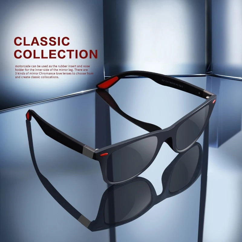 2025 Night Vision Glasses PC Frame Polarized Sunglasses Men Women Outdoor Sport Sun Glasses Day Night Vision Driver Night Glasses Goggles
